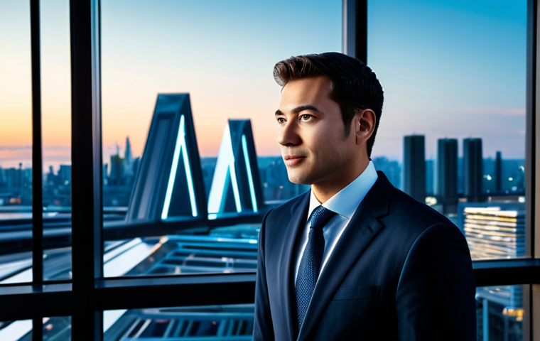 통역사 이직을 위한 자기소개서 작성법 - The Eloquent Linguist - Crafting an Unforgettable First Impression**

**Prompt:** A medium-close sho...